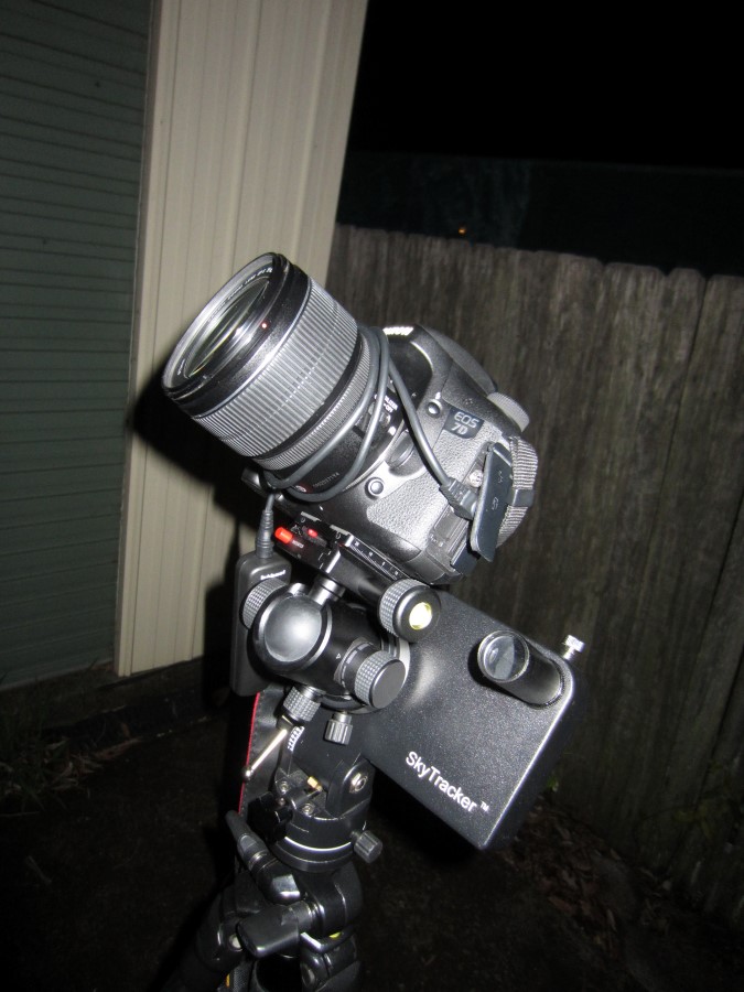 iOptron Sky Tracker and Canon EOS 7D