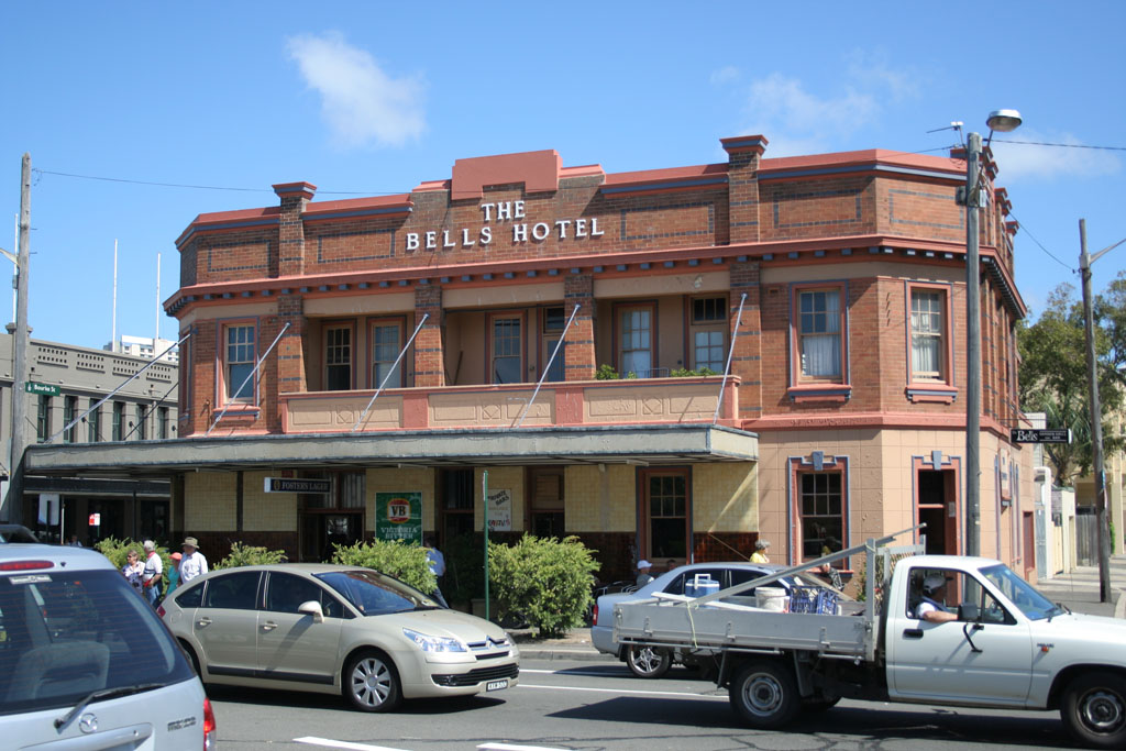 Bells Hotel at Woolloomooloo