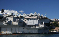Collection of pictures of USS Kittyhawk whilst in Sydney Harbour