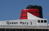 Collection of pictures of Cunard Queen Mary 2 whilst in Sydney Harbour