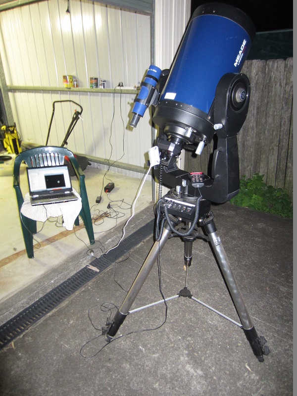 Planetary observation setup